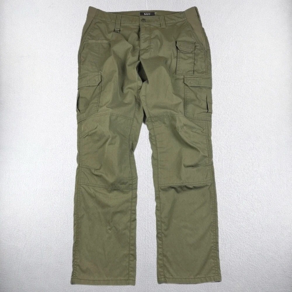 5.11 Tactical Men's Cargo Pants in Olive Green